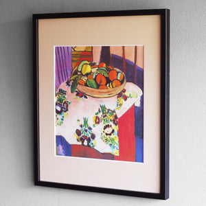 アンリ・マティス 「オレンジのある静物」アートポスター（フレーム付き） /  Henri Matisse “Nature morte avec de l'orange” 絵画・名画［額入り］3