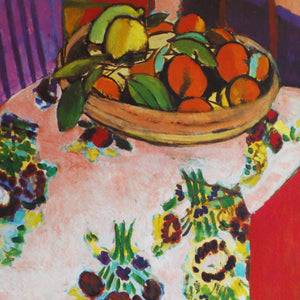 アンリ・マティス 「オレンジのある静物」アートポスター（フレーム付き） /  Henri Matisse “Nature morte avec de l'orange” 絵画・名画［額入り］6