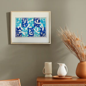 アンリ・マティス 「ポリネシア、空」アートポスター（フレーム付き） /  Henri Matisse “Polynesie, le ciel” 絵画・名画［額入り］0