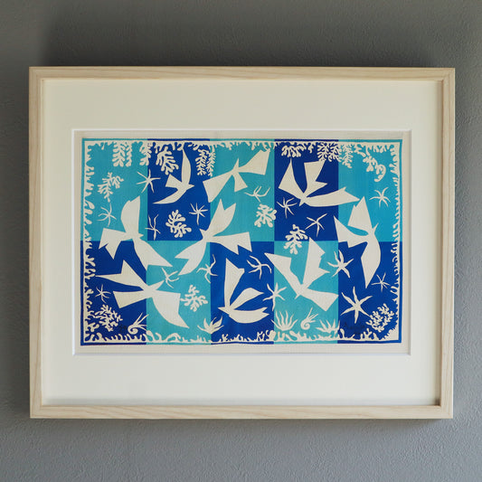 アンリ・マティス 「ポリネシア、空」アートポスター（フレーム付き） /  Henri Matisse “Polynesie, le ciel” 絵画・名画［額入り］1