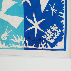 アンリ・マティス 「ポリネシア、空」アートポスター（フレーム付き） /  Henri Matisse “Polynesie, le ciel” 絵画・名画［額入り］7