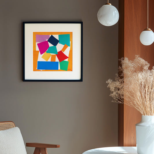 アンリ・マティス 「カタツムリ」アートポスター（フレーム付き） /  Henri Matisse “The Snail” 絵画・名画［額入り］0