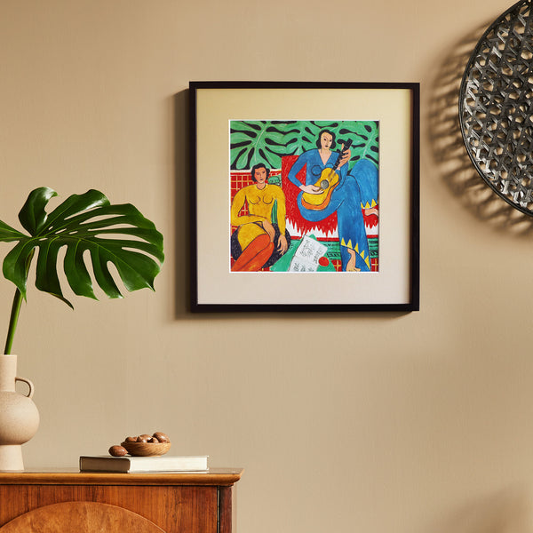 アンリ・マティス 「音楽」アートポスター（フレーム付き） / Henri Matisse “The Music” 絵画・名画［額入り］0