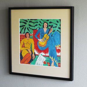 アンリ・マティス 「音楽」アートポスター（フレーム付き） / Henri Matisse “The Music” 絵画・名画［額入り］3
