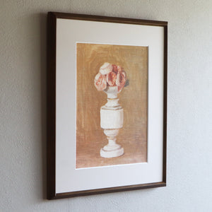 ジョルジョ・モランディ 「花 1950-1」アートポスター（フレーム付き） / Giorgio Morandi “Flower 1950-1” 絵画・名画［額入り］2