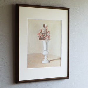 ジョルジョ・モランディ 「花 1950-2」アートポスター（フレーム付き） / Giorgio Morandi “Flower 1950-2” 絵画・名画［額入り］2