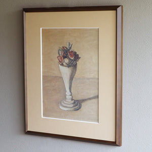 ジョルジョ・モランディ 「花 1953」アートポスター（フレーム付き） / Giorgio Morandi “Flower 1953” 絵画・名画［額入り］3