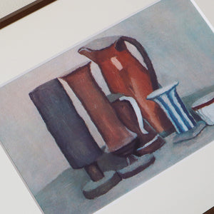 ジョルジョ・モランディ「静物 1946-2」アートポスター（フレーム付き） / Giorgio Morandi “Still Life 1946-2”絵画・名画［額入り］2