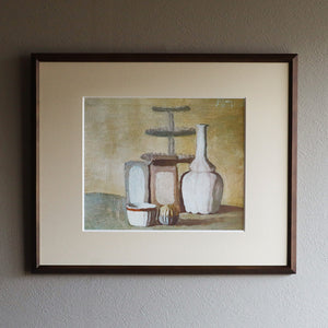 ジョルジョ・モランディ 「静物 1948」アートポスター（フレーム付き）絵画・名画［額入り］2