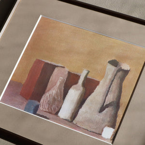 ジョルジョ・モランディ 「静物 1958」アートポスター（フレーム付き） / Giorgio Morandi “Still Life 1958” 絵画・名画［額入り］2