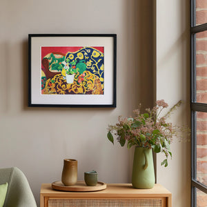 アンリ・マティス 「スペインの静物画」アートポスター（フレーム付き） /  Henri Matisse “Spanish Still Life” 絵画・名画［額入り］0