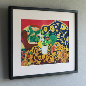 アンリ・マティス 「スペインの静物画」アートポスター（フレーム付き） /  Henri Matisse “Spanish Still Life” 絵画・名画［額入り］2