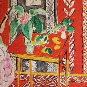 アンリ・マティス 「リュート」アートポスター（フレーム付き） /  Henri Matisse “The lute” 絵画・名画［額入り］7