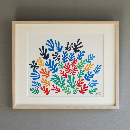 アンリ・マティス 「束」アートポスター（フレーム付き） /  Henri Matisse “The Sheaf” 絵画・名画［額入り］1