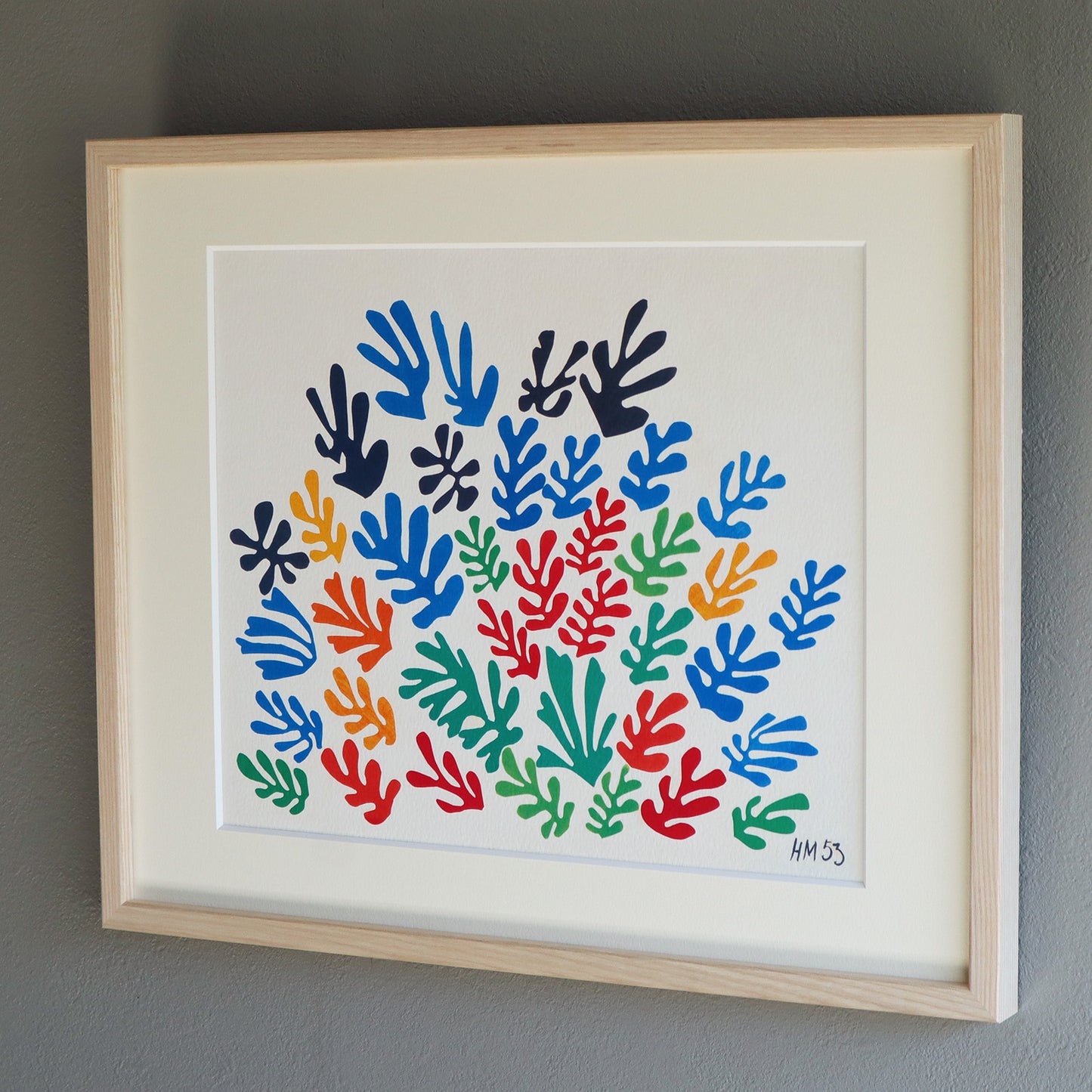 アンリ・マティス 「束」アートポスター（フレーム付き） /  Henri Matisse “The Sheaf” 絵画・名画［額入り］3