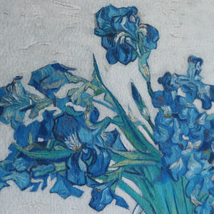 フィンセント・ファン・ゴッホ 「ヴァイオレットのアイリスの花瓶」アートポスター（フレーム付き）4