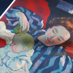 モーリス・ドニ 「子どもの身づくろい」アートポスター（フレーム付き）絵画・名画［額入り］3