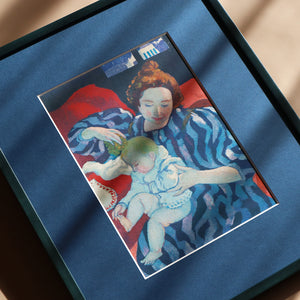 モーリス・ドニ 「子どもの身づくろい」アートポスター（フレーム付き）絵画・名画［額入り］4