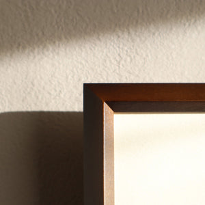 ヴィルヘルム・ハマスホイ 「胸像のある室内」アートポスター（フレーム付き） / Vilhelm Hammershøi “Interior with a bust” 絵画・名画［額入り］