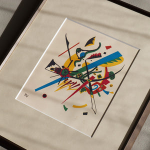 ワシリー・カンディンスキー「小さな世界 I」アートポスター（フレーム付き）絵画・名画［額入り］2