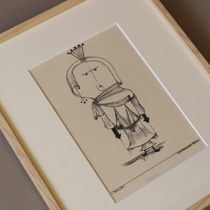 パウル・クレー「櫛をつけた魔女」アートポスター（フレーム付き）絵画・名画［額入り］5