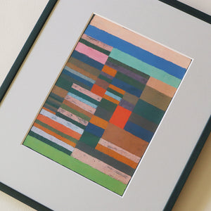 パウル・クレー「地層を個別化する尺度」アートポスター（フレーム付き）絵画・名画［額入り］2