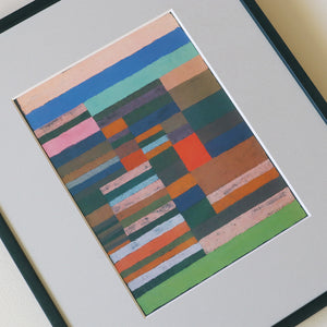 パウル・クレー「地層を個別化する尺度」アートポスター（フレーム付き）絵画・名画［額入り］5