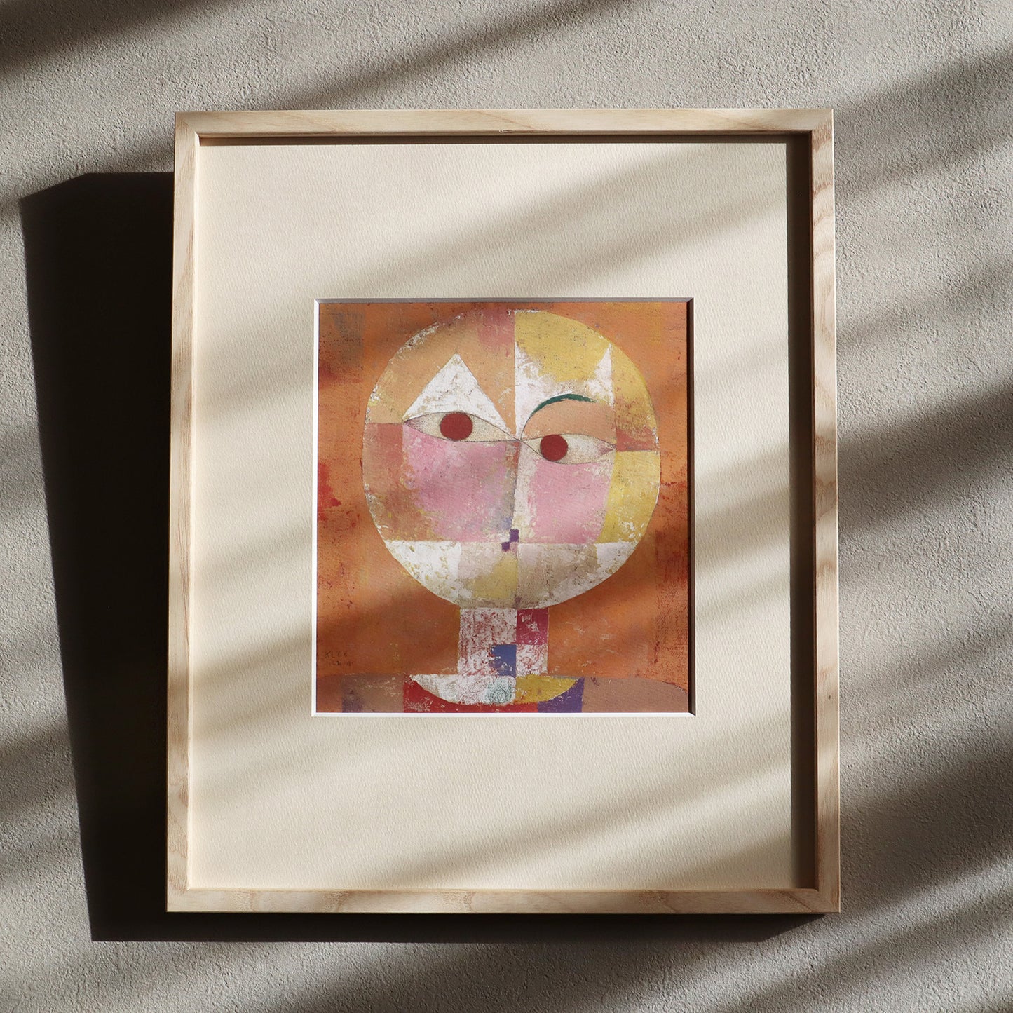 パウル・クレー「セネシオ（野菊）」アートポスター（フレーム付き） / Paul Klee “Senecio” Art Frame