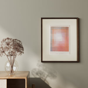 パウル・クレー「ポリフォニックに囲まれた白」アートポスター（フレーム付き）絵画・名画［額入り］1-2