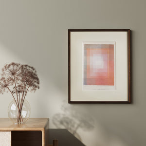 パウル・クレー「ポリフォニックに囲まれた白」アートポスター（フレーム付き）絵画・名画［額入り］1-2