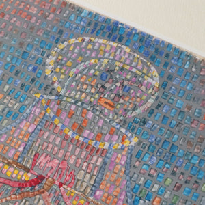 パウル・クレー「仮装した少年」アートポスター（フレーム付き）絵画・名画［額入り］3