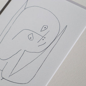 パウル・クレー「希望に満ちた天使」アートポスター（フレーム付き）絵画・名画［額入り］3