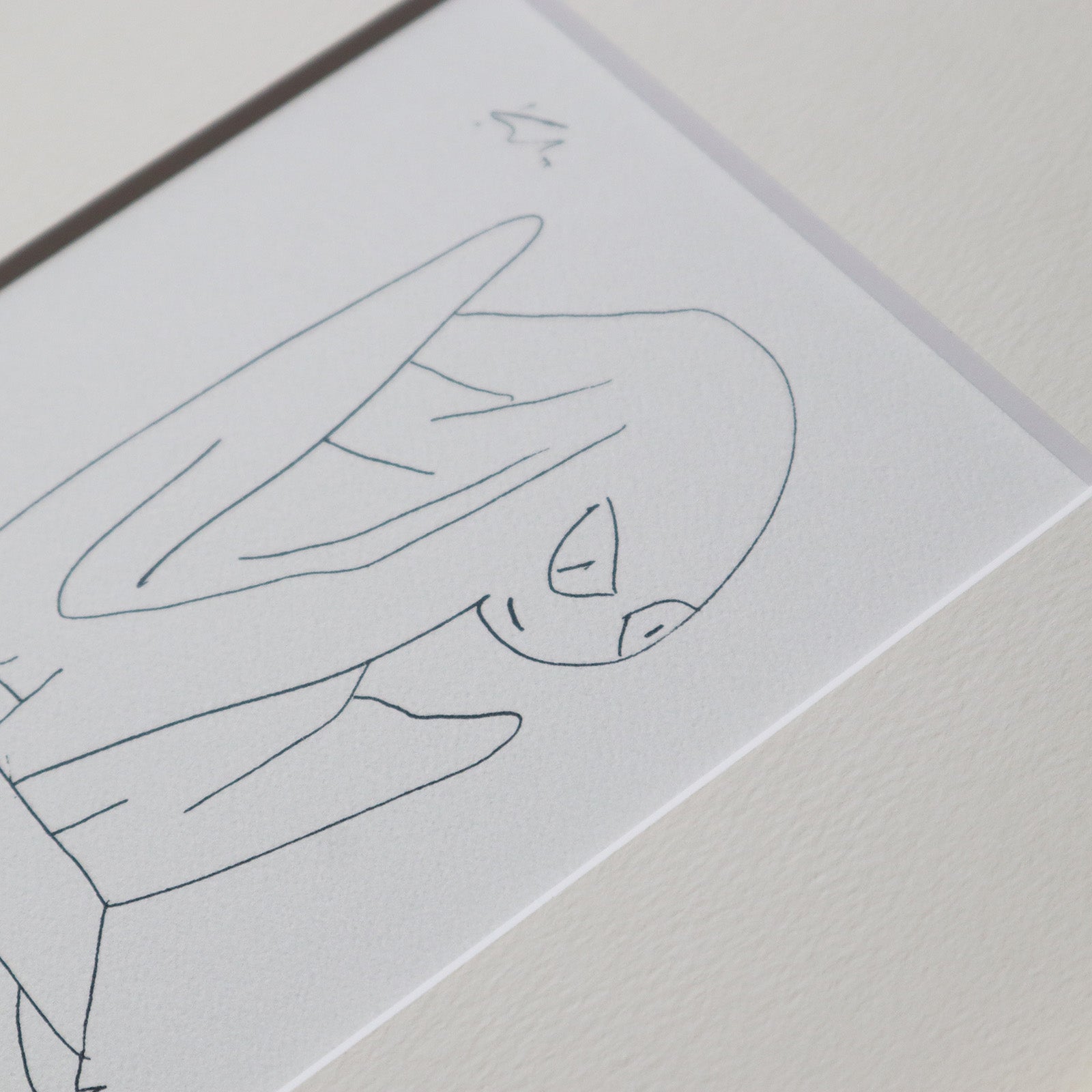 パウル・クレー「現世での最後の一歩」アートポスター（フレーム付き） / Paul Klee “letzter Erdenschritt” A –  HOMU