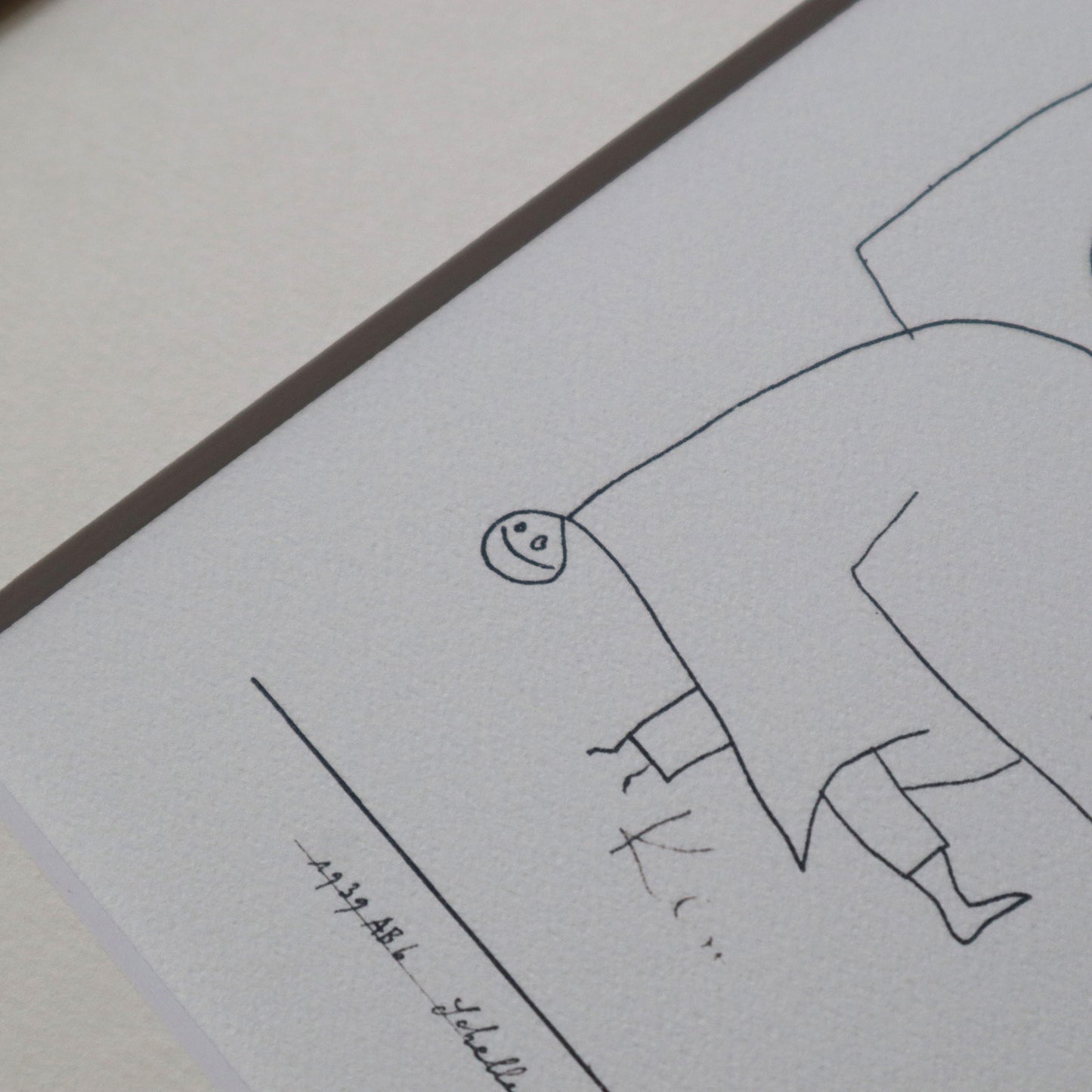 パウル・クレー「鈴をつけた天使」アートポスター（フレーム付き） / Paul Klee “Schellen Engel” Art Frame