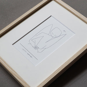 パウル・クレー「忘れっぽい天使」アートポスター（フレーム付き）絵画・名画［額入り］2