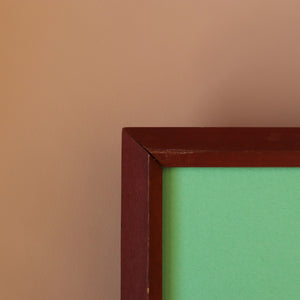 マリー・ローランサン 「ジルベール・ペトリデスの肖像」アートポスター（ヴィンテージフレーム付き） / Marie Laurencin “Portrait de Gilbert Pétridès” 絵画・名画［額入り］