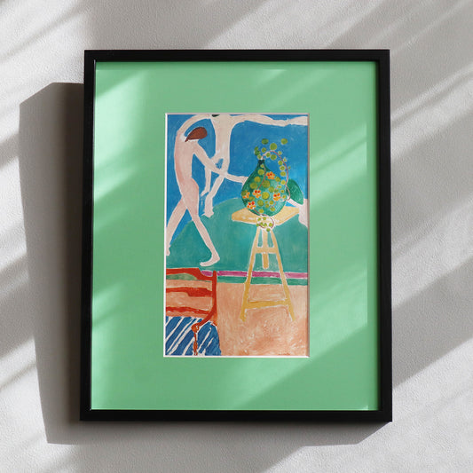 アンリ・マティス 「ナスタチウムとダンス」アートポスター（フレーム付き） / Henri Matisse “Capucines à la Dance” Art Frame