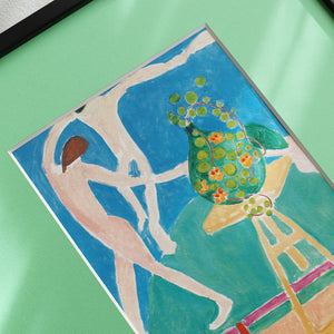 アンリ・マティス 「ナスタチウムとダンス」アートポスター（フレーム付き） 世界の名画・絵画［額入り］5