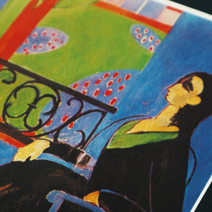 アンリ・マティス 「会話」アートポスター（フレーム付き） 世界の名画・絵画［額入り］3