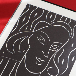 アンリ・マティス「女性 リノカット 1938」 アートポスター（フレーム付き）絵画・名画［額入り］3