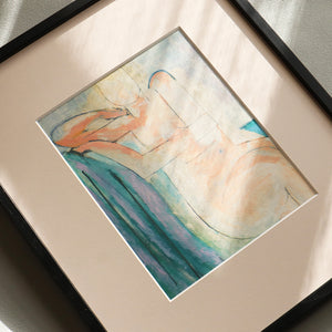 アンリ・マティス 「座るバラ色の裸婦」アートポスター（フレーム付き）名画・絵画［額入り］4