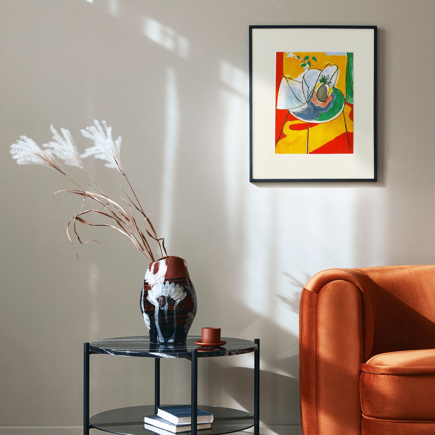 アンリ・マティス 「パイナップル」アートポスター（フレーム付き） / Henri Matisse “L’Ananas” Art Frame